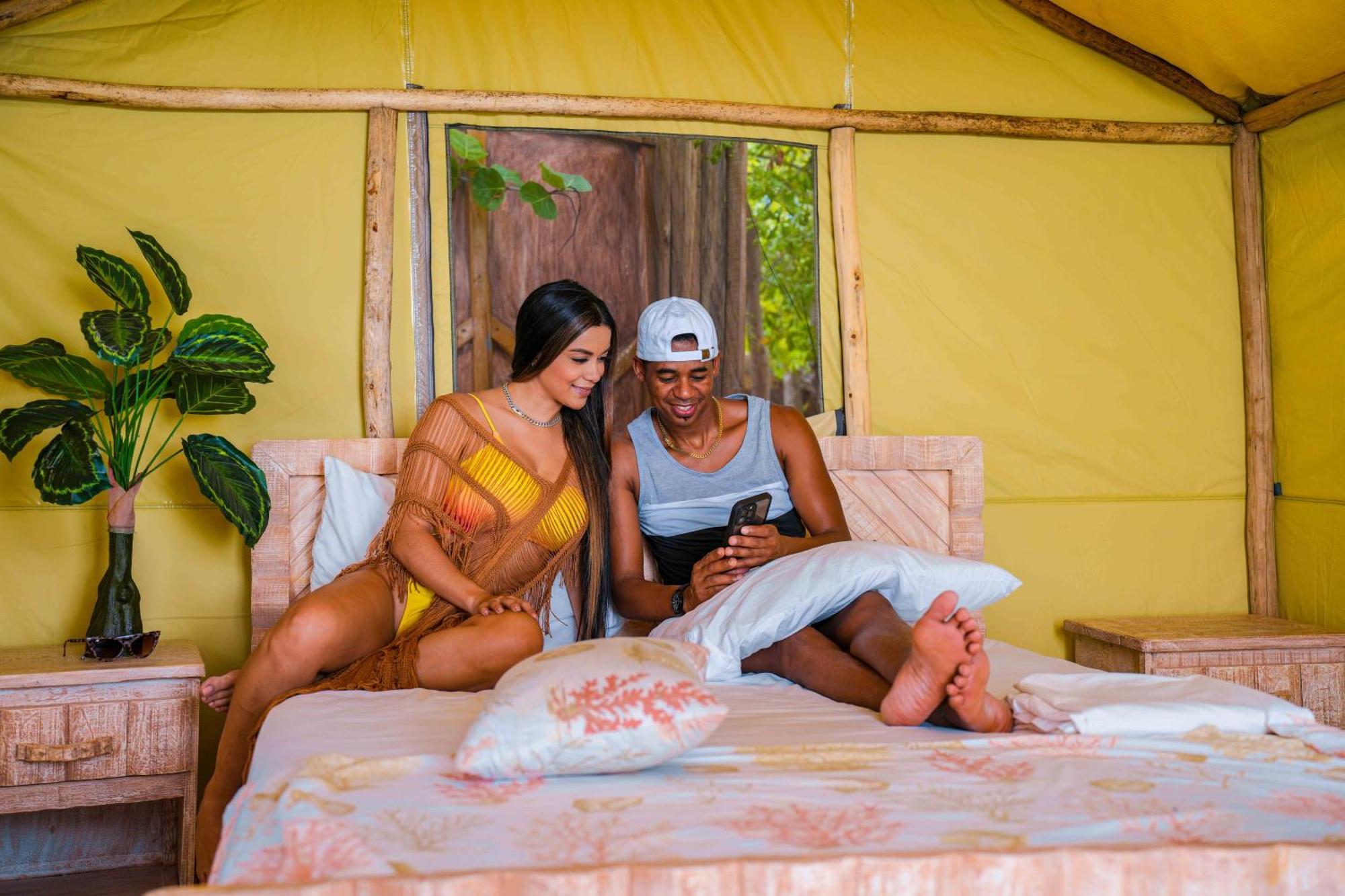 Glamping Ecolodge Cueva De Las Aguilas Pedernales Exterior photo